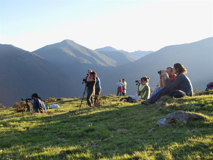 Berrea en espacios naturales