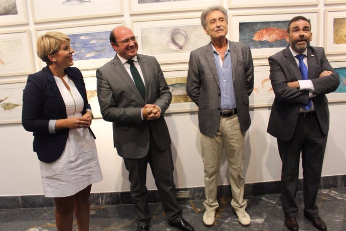 Inauguración de la muestra 'Peces' de Pedro Cano