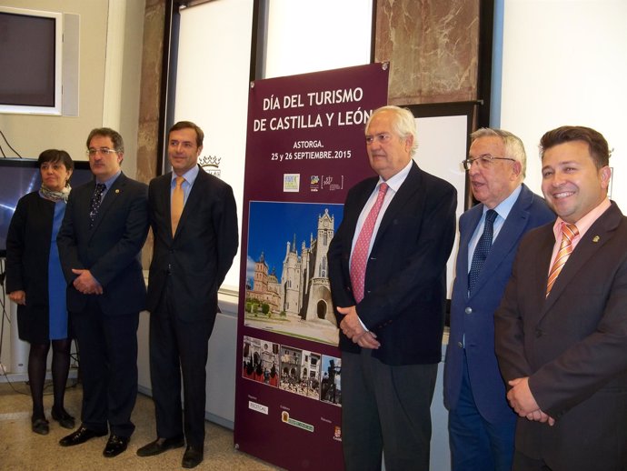 Presentación del Día del Turismo que se celebra este año en Astorga (León)