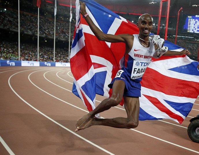 Mo Farah firma su 'triple-doble' particular con el oro en los 5.000 metros