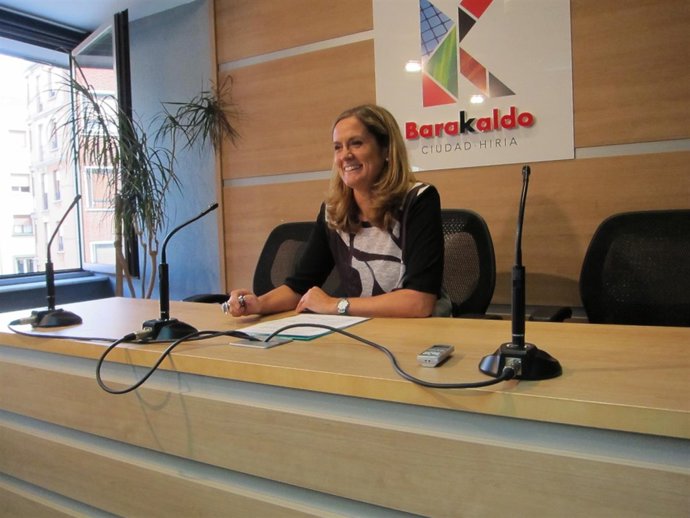La alcaldesa de Barakaldo, Amaia del Campo