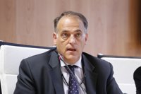 Tebas: "El objetivo va a ser que nos podamos competir con la Premier"