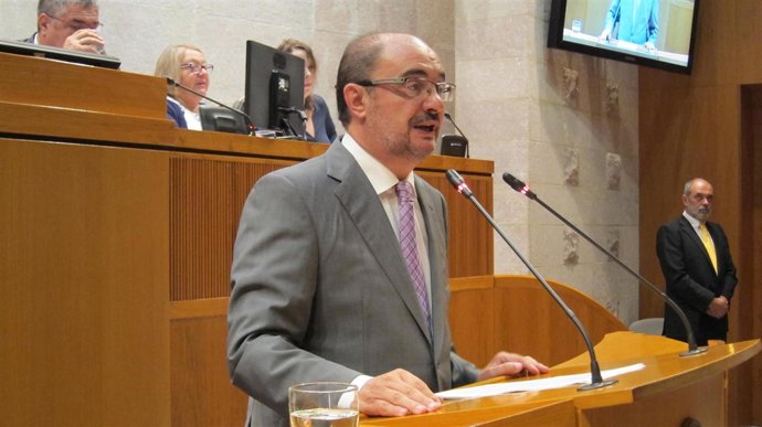 El presidente de Aragón, Javier Lambán.