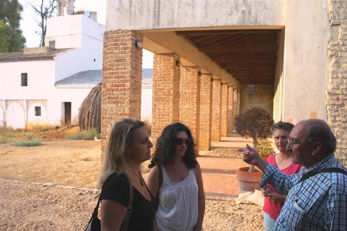 Eva Oliva en Miraflores.