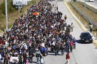 Más de 1.500 refugiados entran en Macedonia entre el jueves y el viernes