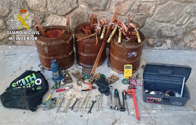 Herramientas utilizadas para la ejecución de los robos