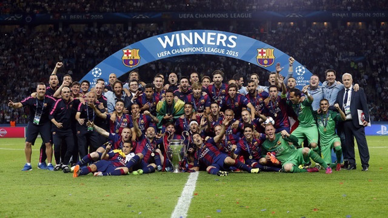 El FC Barcelona recibirá un reconocimiento de la UEFA por sus cinco Champions