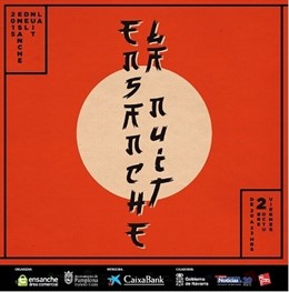 Cartel promocional de 'La Nuit' del Ensanche 2015