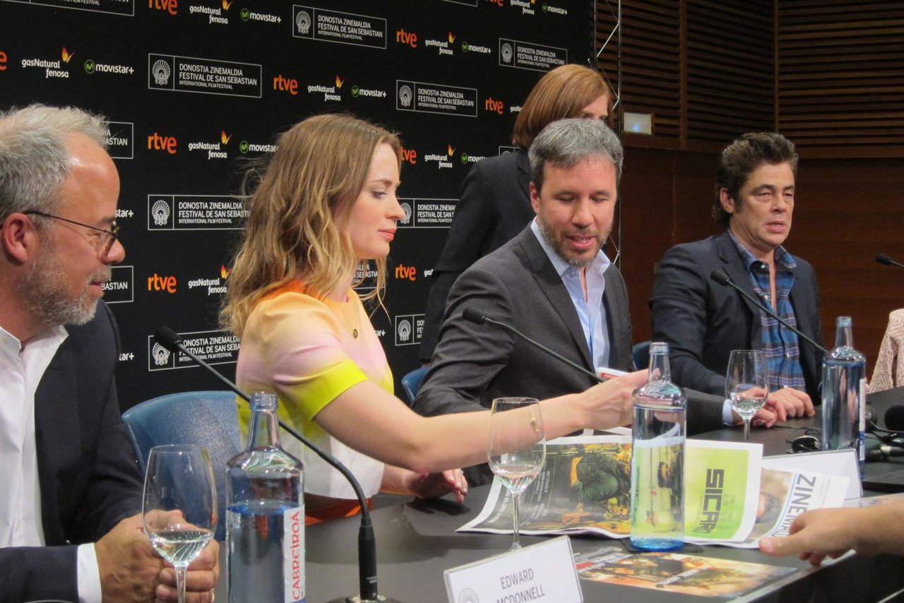 Presentación de Sicario en San Sebastián/EUROPA PRESS