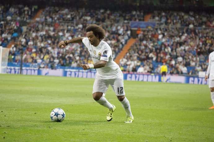 Real Madrid - Shakhartar, Marcelo 