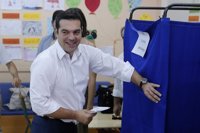 Grecia.- Tsipras confía en que los griegos le den "un gobierno fuerte" para "romper con el antiguo régimen"