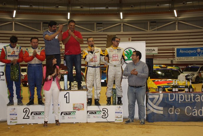 Entrega de premios del Rallye Sierra de Cádiz