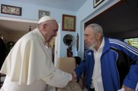 El Papa mantiene una reunión con Fidel Castro