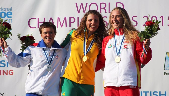 Nuria Villarrubla, bronce en el Mundial de slalom