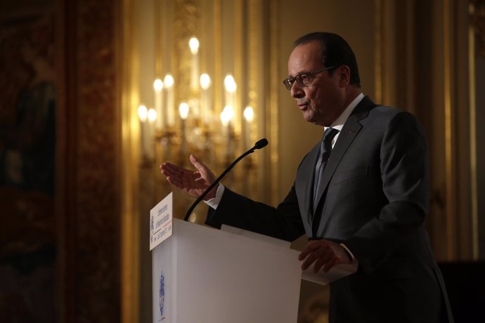 El presidente de Francia, François Hollande