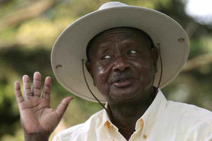 El presidente de Uganda, Yoweri Museveni