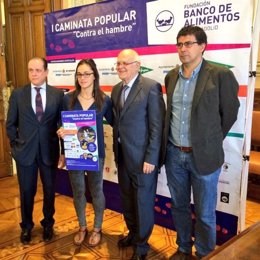 Presentación de la I Caminata Popular 'Contra el hambre'