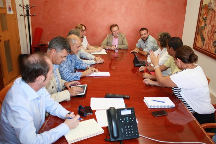 Reunión PSOE Y CCOO