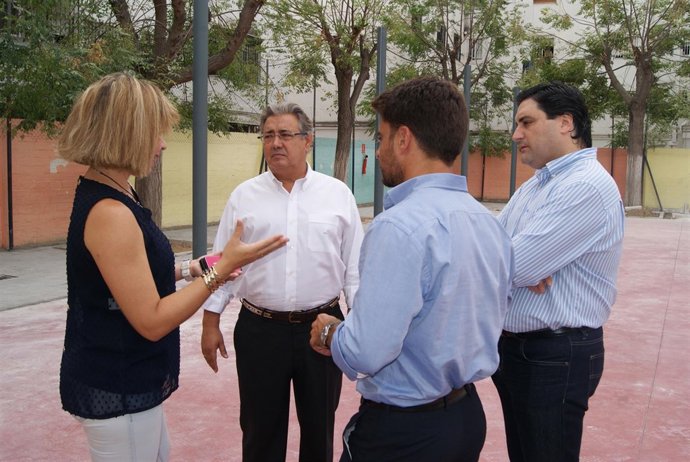 Zoido en el CEIP Pío XII.