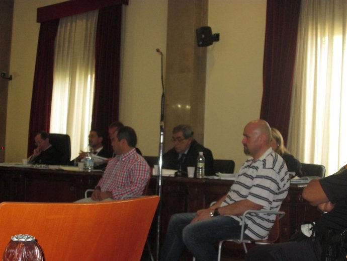 Los acusados en el juicio por el crimen de Las Fuentezuelas