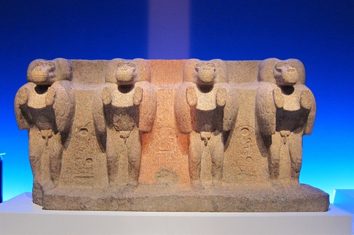 Exposición 'Animales y faraones' en el CaixaForum Barcelona