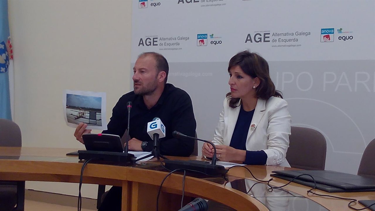 Rueda de prensa de Ramón Vázquez y Yolanda Díaz (AGE)