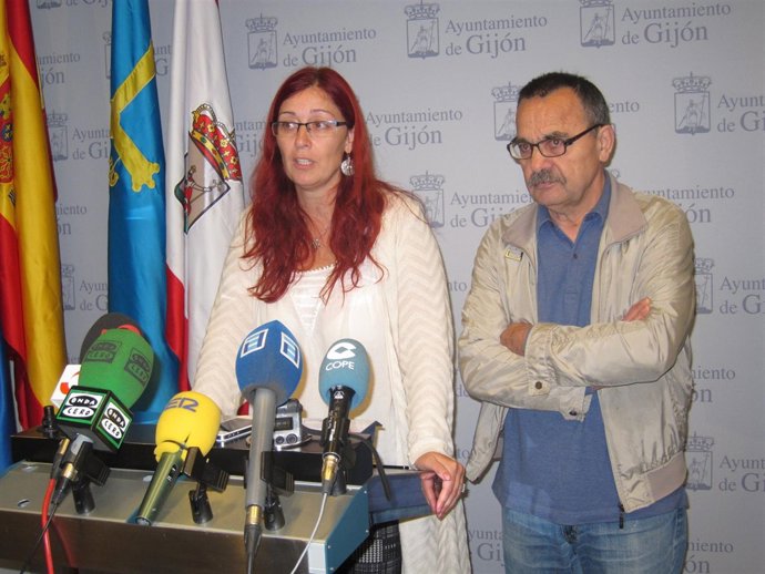 Estefanía Puente y Pepe Fuertes. 