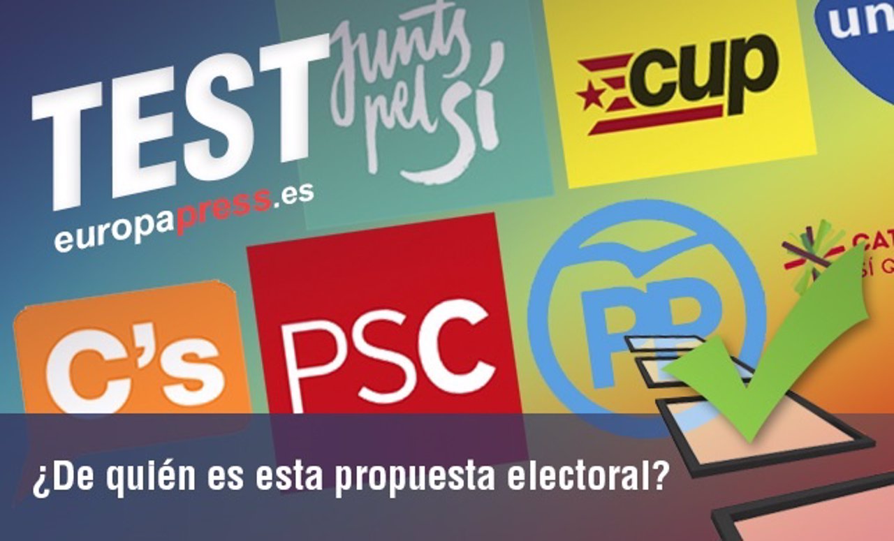 Test elecciones catalanas