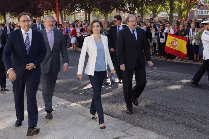 La Reina inaugura el curso escolar en Palencia