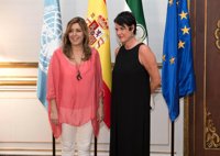Díaz urge a Rajoy a liderar un pacto de Estado para la acogida de refugiados