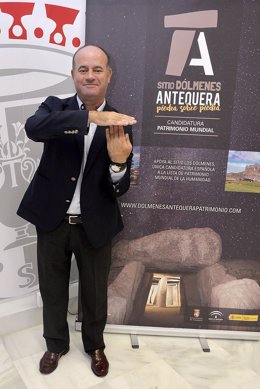  Manuel Barón, en la candidatura de los Dólmenes al Patrimonio Mundial Unesco