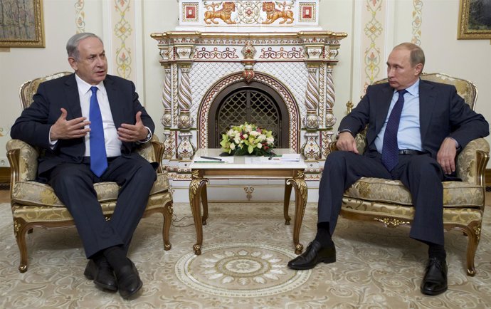 Putin y Netanyahu en Moscú
