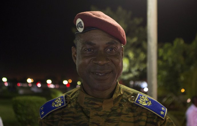 El general Diendere, jefe de la junta militar en Burkina