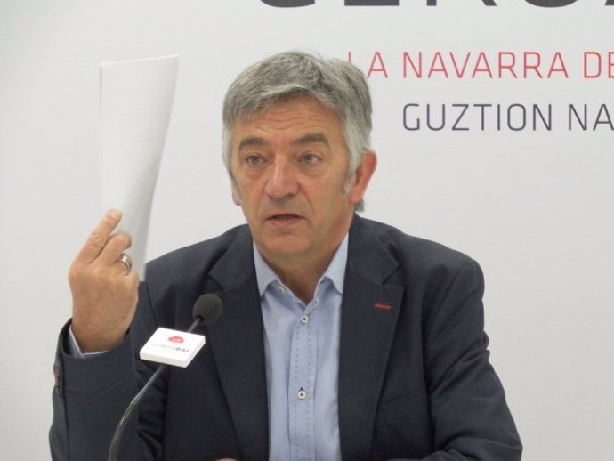 Koldo Martínez, portavoz de Geroa Bai en el Parlamento