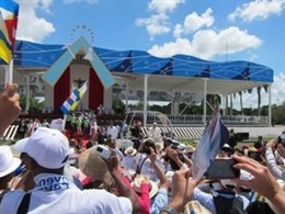 El Papa en Holguín (Cuba)