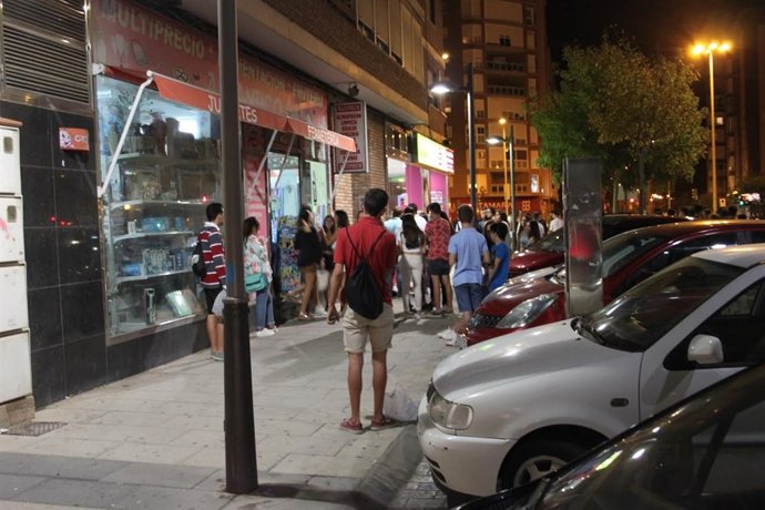 Imagen de una intervención de la Policía Local