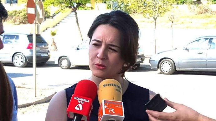 La diputada regional y secretaria de Educación del PSOE,Choni Ludeña