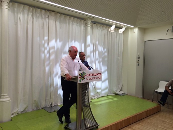 Lluís Rabell y Joan Coscubiela