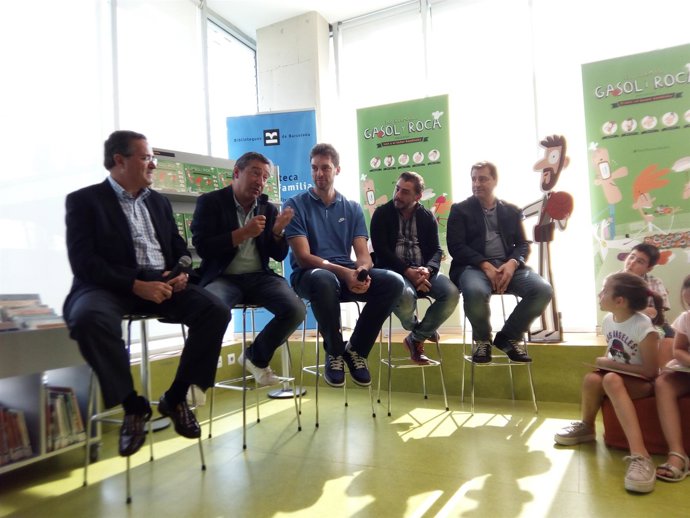 Pau Gasol en un acto