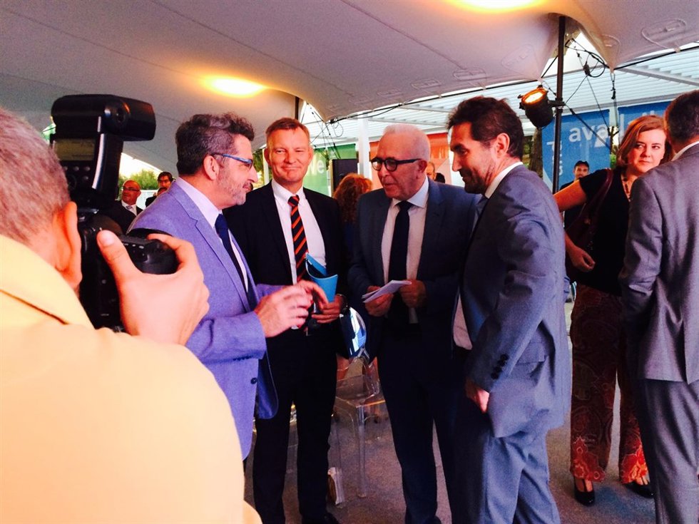 Inauguración de la nueva planta de Tetra Pak en Alcalá de Guadaíra.