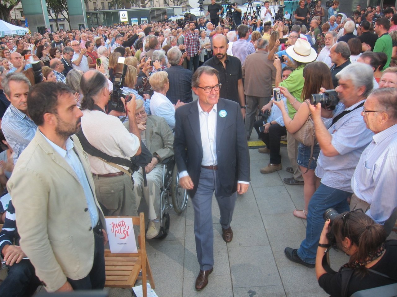 El pte. De la Generalitat Artur Mas