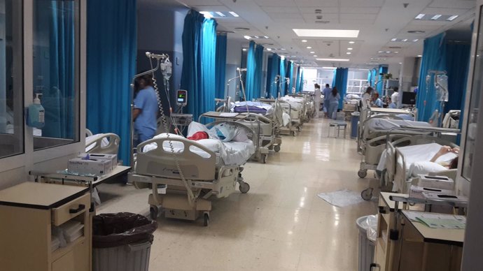 Area de urgencias del Hospital Torrecárdenas 