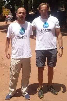 José Albujar y Alfonso Artacho, cooperantes de Pozos sin Fronteras
