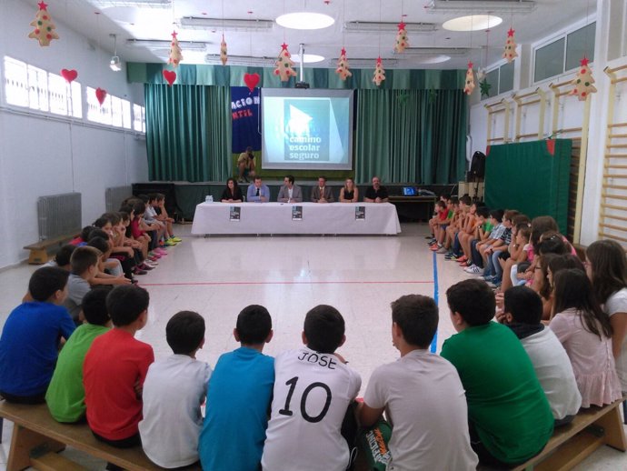 Presentación del camino escolar seguro en Alcalá la Real