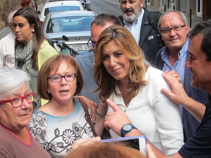 La pta.De la Junta de Andalucía, Susana Díaz
