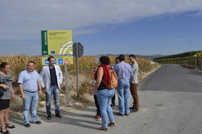 La Junta concluye el arreglo de tres caminos rurales en Pinos Puente e Íllora