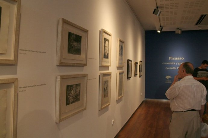 Unicaja exposición picasso antequera piezas originales