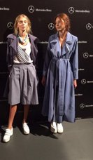 Azabala e Paloma Suárez, moda casual e confortável