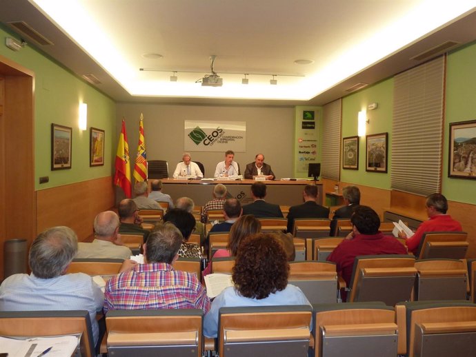 Junta directiva de CEOS-CEPYME Huesca
