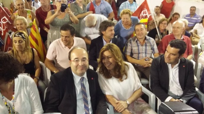 M.Iceta (PSC) Y S.Díaz (PSOE)